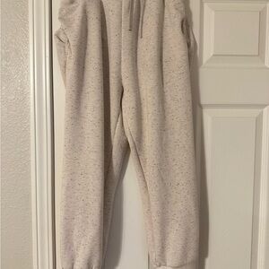 Varley Speckled Cream Jogger Pants